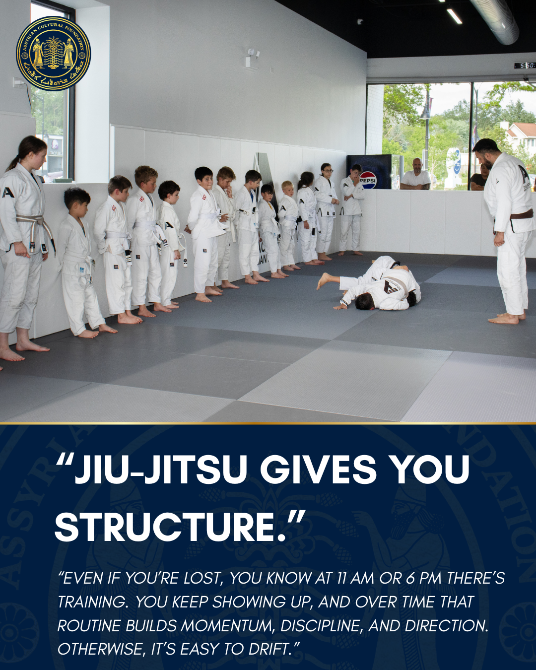 Quote: Jiu-Jitsu gives you structure