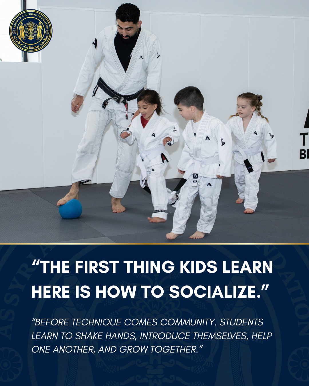 Quote: The first thing kids learn here is how to socialize